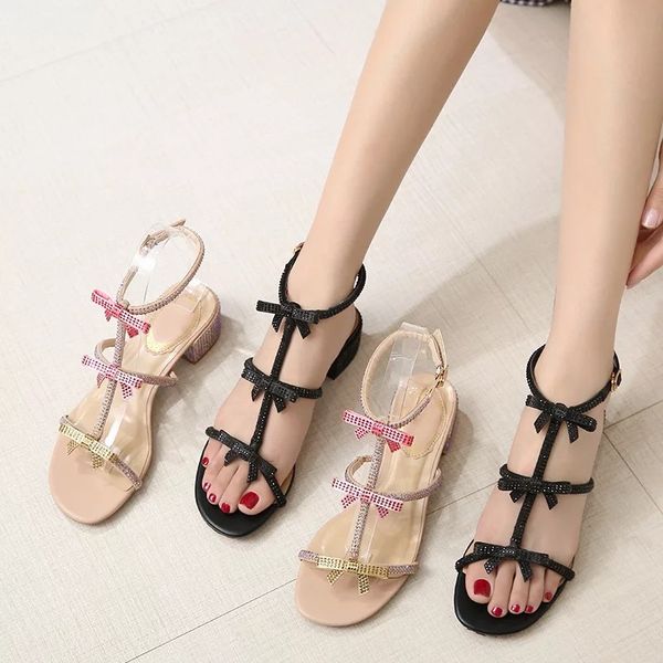 sandals heatshoes womens rc diamond ladies sandal fashion style bowknot mid-heel designer flat roman shoes high heels slippers, Black
sandals heatshoes womens rc diamond ladies sandal fashion style bowknot mid-heel designer flat roman shoes high heels slippers, Black
