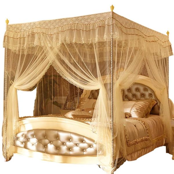mosquito net summer 1.8m household bracket with three open doors princess style curtains four corner post home decor
mosquito net summer 1.8m household bracket with three open doors princess style curtains four corner post home decor