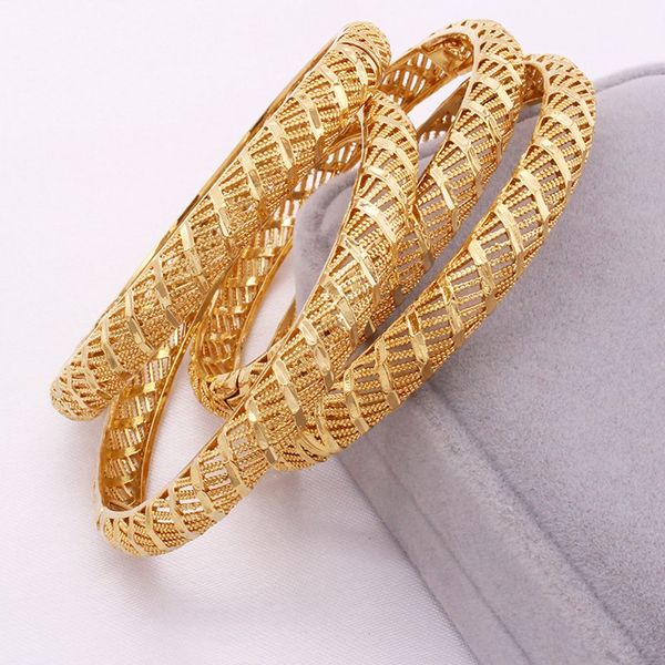 dubai bride hollow bangle women bracelet 18k yellow gold filled fashion lady birthday gift, Black
dubai bride hollow bangle women bracelet 18k yellow gold filled fashion lady birthday gift, Black