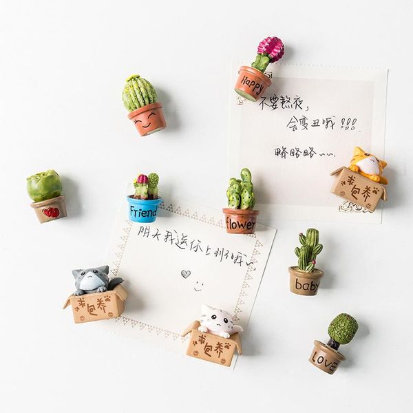 fridge magnets 1pcs three-dimensional cactus magnet small decoration resin message sticker po
fridge magnets 1pcs three-dimensional cactus magnet small decoration resin message sticker po