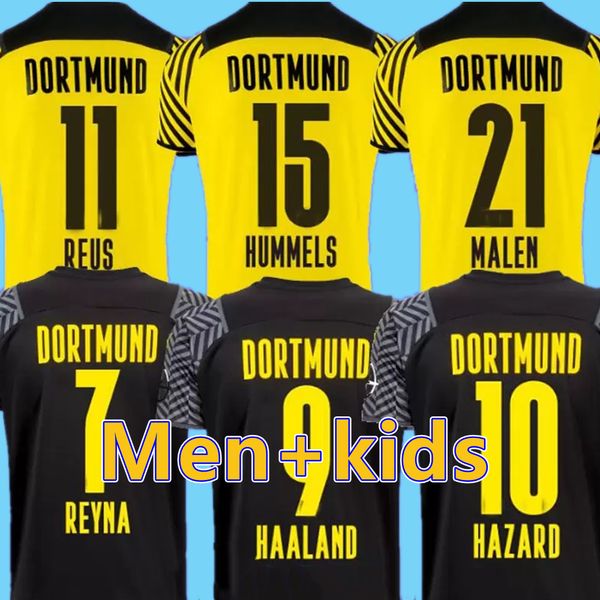 21 22 haaland reus malen soccer jerseys home away reyna 2021 2022 football shirts brandt plszczek bellingham hummels 110th men kids kit dort, Black;yellow
21 22 haaland reus malen soccer jerseys home away reyna 2021 2022 football shirts brandt plszczek bellingham hummels 110th men kids kit dort, Black;yellow