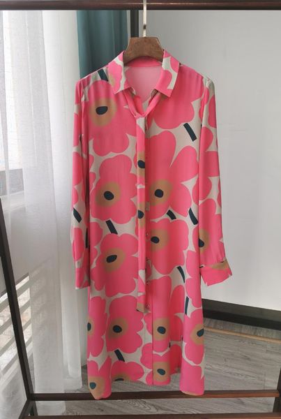 casual dresses dress sun flower silk, Black;gray