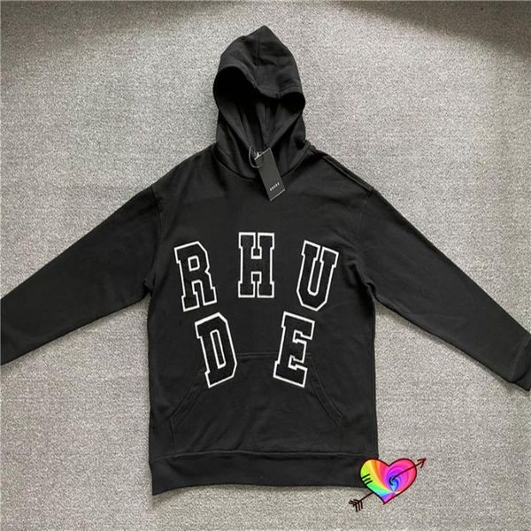 men's hoodies & sweatshirts 3d flocking embroidered logo hoodie men women 1:1 2021fw terry cotton oversize pullovers, Black
men's hoodies & sweatshirts 3d flocking embroidered logo hoodie men women 1:1 2021fw terry cotton oversize pullovers, Black