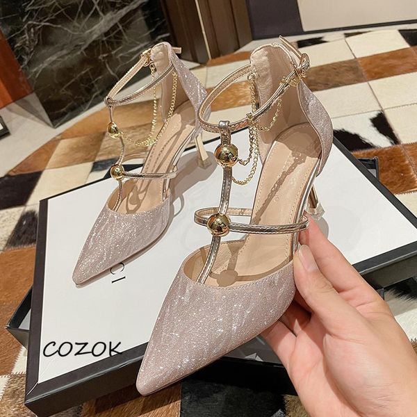 dress shoes sequined sandals for women 2021 party night luxury fashion woman sexy, Black
dress shoes sequined sandals for women 2021 party night luxury fashion woman sexy, Black