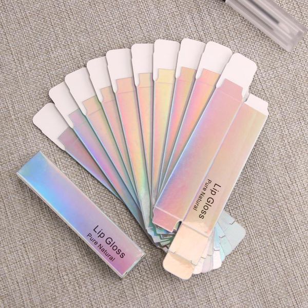 pcs lip gloss boxes laser color holographic lipstick wrapping box diy handmade glaze packing 2.3x2.3x10.7cm gift wrap
pcs lip gloss boxes laser color holographic lipstick wrapping box diy handmade glaze packing 2.3x2.3x10.7cm gift wrap
