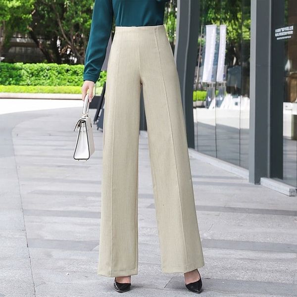 women's pants & capris temperament casual trousers spring broad-legged fall feeling loose thin straight high-waisted women 3wk9, Black;white
women's pants & capris temperament casual trousers spring broad-legged fall feeling loose thin straight high-waisted women 3wk9, Black;white