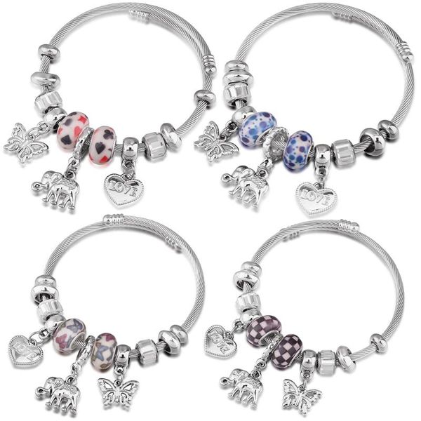 bangle 2021 elephant bracelet butterfly beaded jewelry 60mm adjustable open bangles fashion for charm women gift, Black
bangle 2021 elephant bracelet butterfly beaded jewelry 60mm adjustable open bangles fashion for charm women gift, Black
