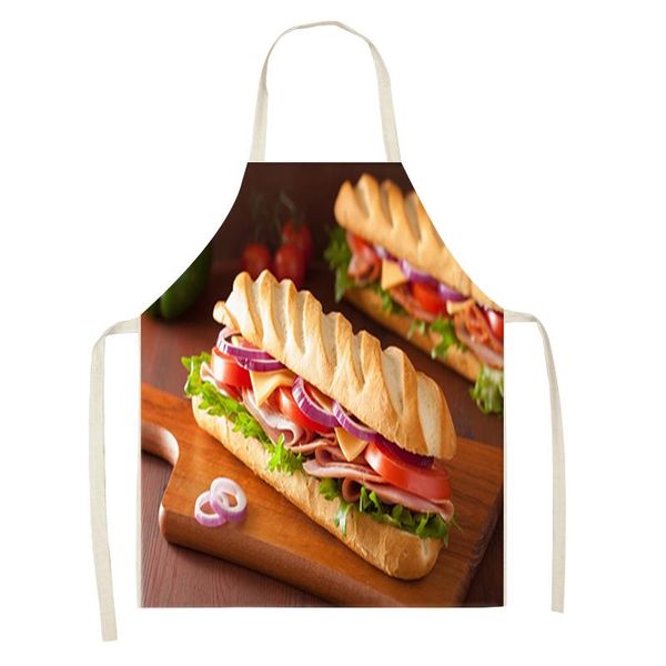 aprons restaurant kitchen pizza hamburger printed for women linen home cooking baking waist bib pinafore cleaning tools
aprons restaurant kitchen pizza hamburger printed for women linen home cooking baking waist bib pinafore cleaning tools