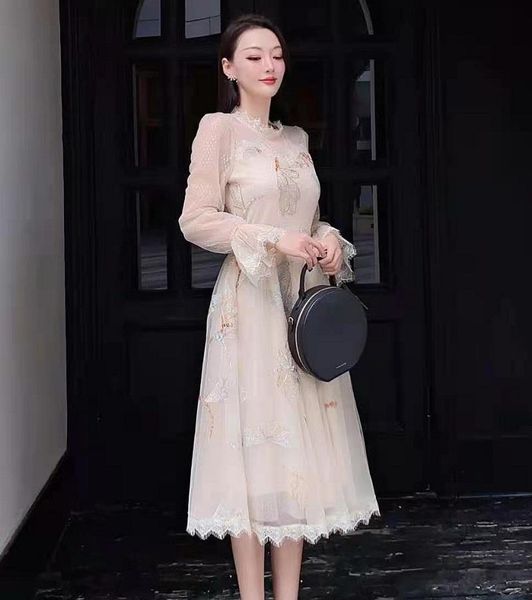 casual dresses luxury dress 2021 spring summer party special occasion women lurex embroidery tulle patchwork vintage gowns, Black;gray
casual dresses luxury dress 2021 spring summer party special occasion women lurex embroidery tulle patchwork vintage gowns, Black;gray