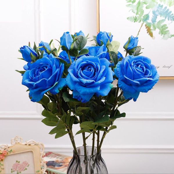 decorative flowers & wreaths rose simulation flower single branch wedding arrangement decoration home wall mounted dining table plastic
decorative flowers & wreaths rose simulation flower single branch wedding arrangement decoration home wall mounted dining table plastic