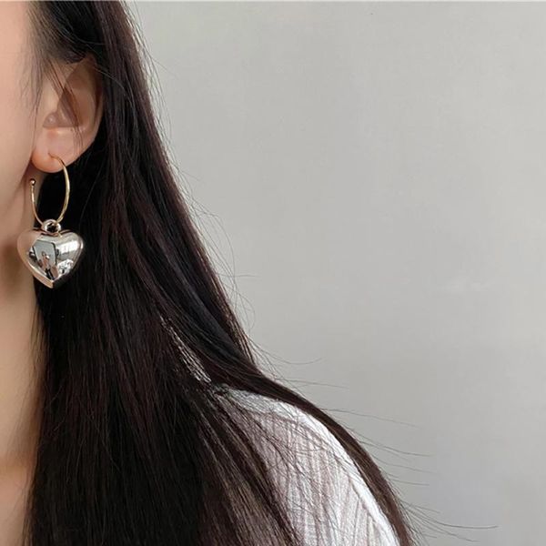 hoop & huggie ghidbk simple gold silver color contrast metal minimalist earrings geometric round heart love for women girls gift, Golden;silver
hoop & huggie ghidbk simple gold silver color contrast metal minimalist earrings geometric round heart love for women girls gift, Golden;silver