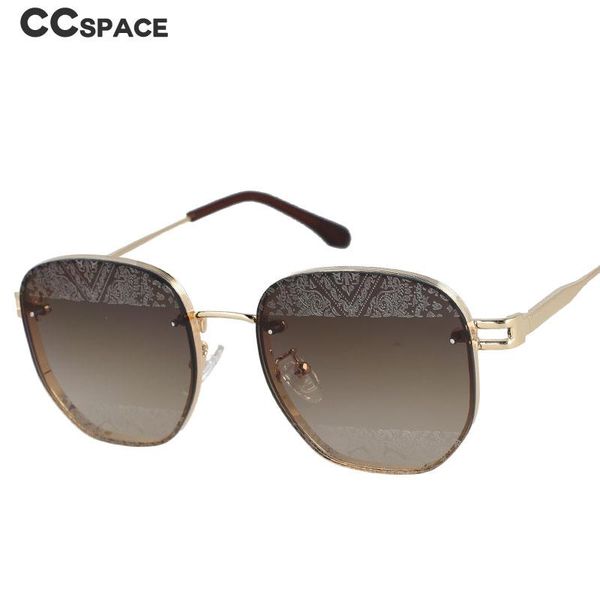 sunglasses 53017es square pattern lenses metal frame fashion charm men women's shade uv400, White;black
sunglasses 53017es square pattern lenses metal frame fashion charm men women's shade uv400, White;black