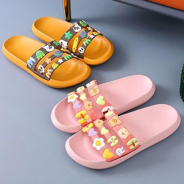 slippers women men summer beach slide sandals non-slip flip flops cartoon animal soft sole ladies boys girls couples bathe shoes, Black
slippers women men summer beach slide sandals non-slip flip flops cartoon animal soft sole ladies boys girls couples bathe shoes, Black