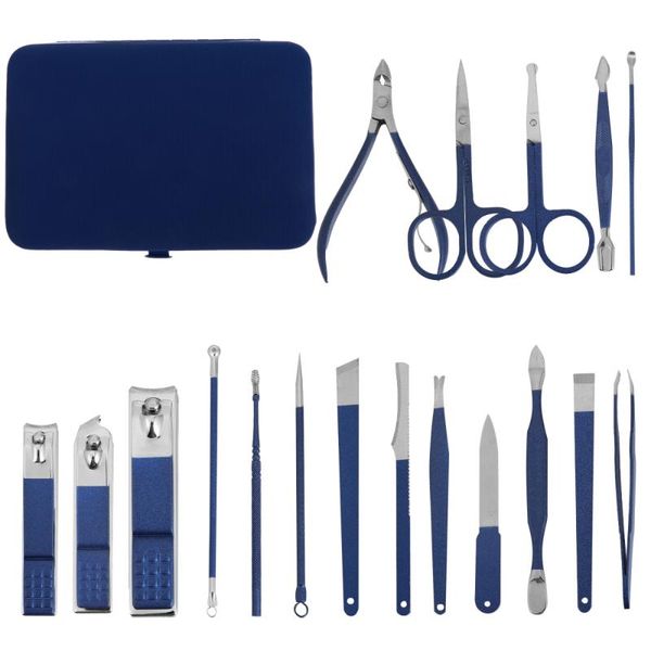 nail art kits 18pcs professional manicure tools portable kit clipper with case
nail art kits 18pcs professional manicure tools portable kit clipper with case