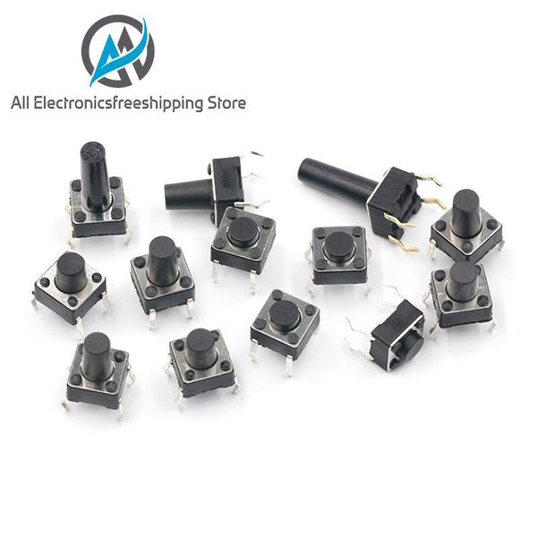 smart home control 50pcs 6x6x5/4.3/5.5/6/7/8/9/10/13mm tact switch push button 12v copper 4pin dip micro for tv/toys/home use
smart home control 50pcs 6x6x5/4.3/5.5/6/7/8/9/10/13mm tact switch push button 12v copper 4pin dip micro for tv/toys/home use