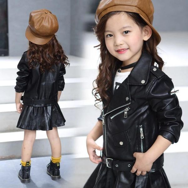jackets spring autumn baby girls pu jacket motorcycle coat kid outwear solid color zipper belt buckle leather children cool fashion, Blue;gray
jackets spring autumn baby girls pu jacket motorcycle coat kid outwear solid color zipper belt buckle leather children cool fashion, Blue;gray
