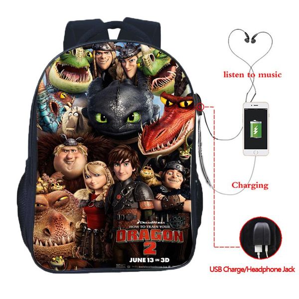 backpack mochila how to train your dragon for teens boys girls school bag usb charging knapsack travelling rucksack kids bookbag
backpack mochila how to train your dragon for teens boys girls school bag usb charging knapsack travelling rucksack kids bookbag