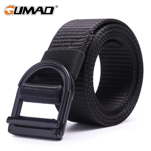 black metal buckle nylon tactical belt waist support sports outdoor hunting training camping combat army waistban, Black;gray
black metal buckle nylon tactical belt waist support sports outdoor hunting training camping combat army waistban, Black;gray