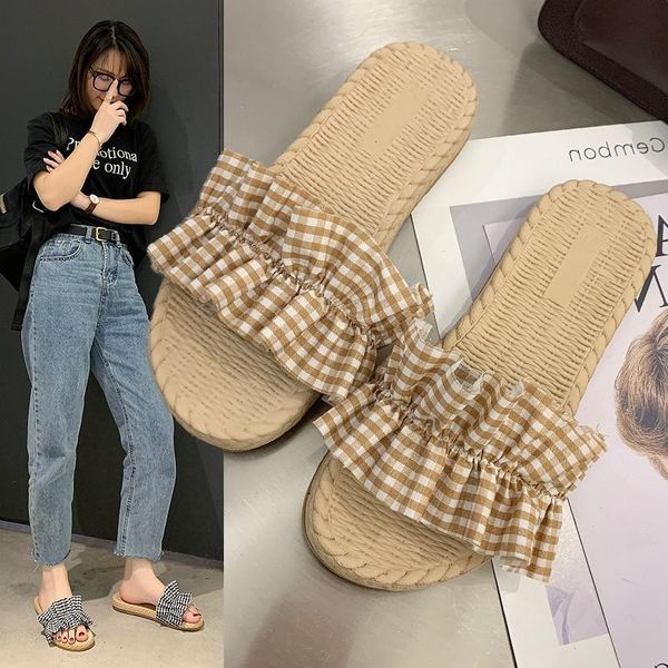 slippers 2021 summer women flax casual slides beach sandals flip flops shoes indoor floor colorblock, Black
slippers 2021 summer women flax casual slides beach sandals flip flops shoes indoor floor colorblock, Black