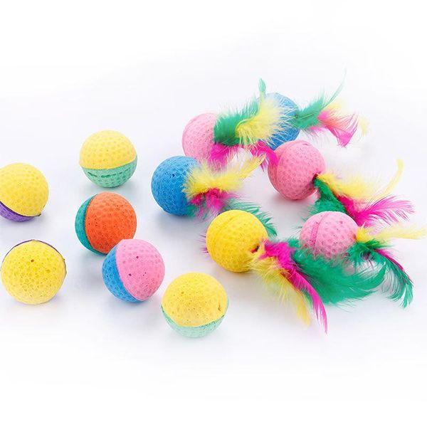 random color legendog cat latex ball interactive funny elastic foam toy kitten chewing training toys
random color legendog cat latex ball interactive funny elastic foam toy kitten chewing training toys
