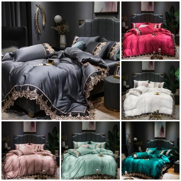 bedding sets 7 style 2/3/4 pcs luxury european duvet cover set satin jacquard quilt pillowcase king size comforter
bedding sets 7 style 2/3/4 pcs luxury european duvet cover set satin jacquard quilt pillowcase king size comforter