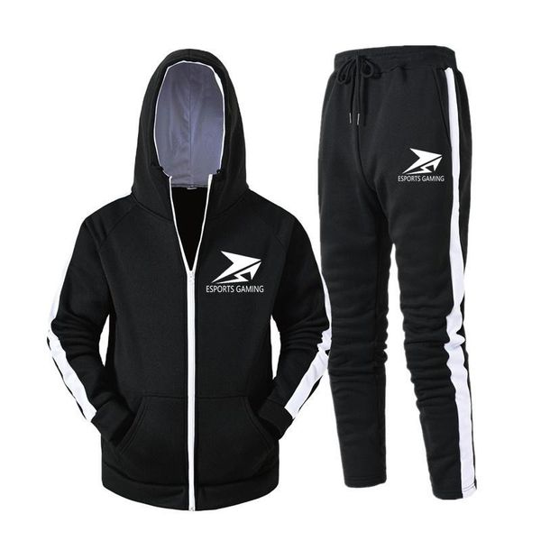 men's hoodies & sweatshirts 2021 casual sportswear hoodie + pants sweater zipper pullover suit fashion jogging m-3xl, Black
men's hoodies & sweatshirts 2021 casual sportswear hoodie + pants sweater zipper pullover suit fashion jogging m-3xl, Black
