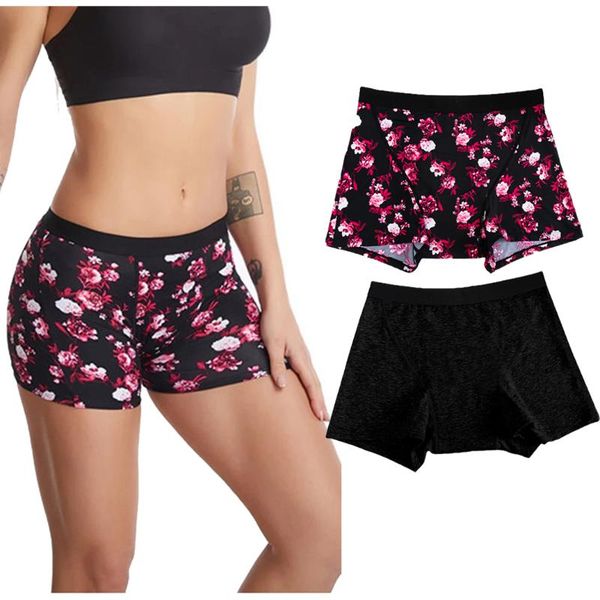 women's panties menstrual period underwear for women leak proof boyshorts absorbent boxer briefs mid waist cotton, Black;pink
women's panties menstrual period underwear for women leak proof boyshorts absorbent boxer briefs mid waist cotton, Black;pink