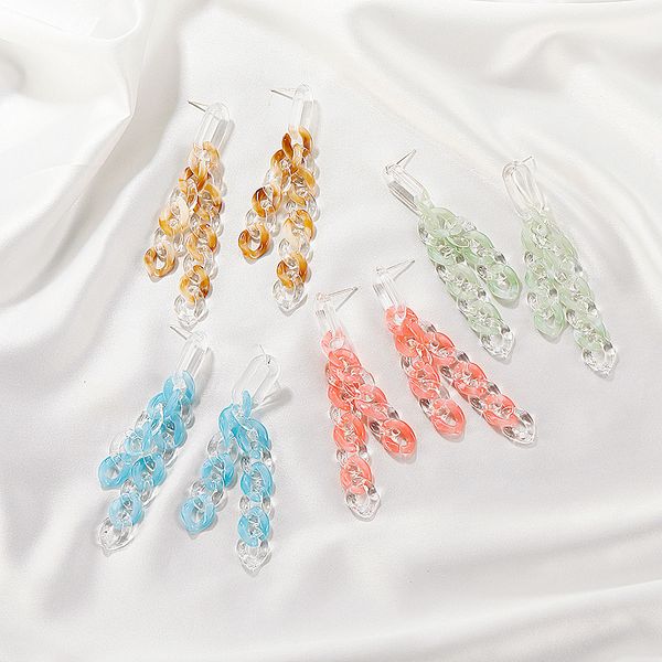 acrylic earrings for women trend korean style statement transparent dangle earrings bohemian jewelry accessories, Silver
acrylic earrings for women trend korean style statement transparent dangle earrings bohemian jewelry accessories, Silver
