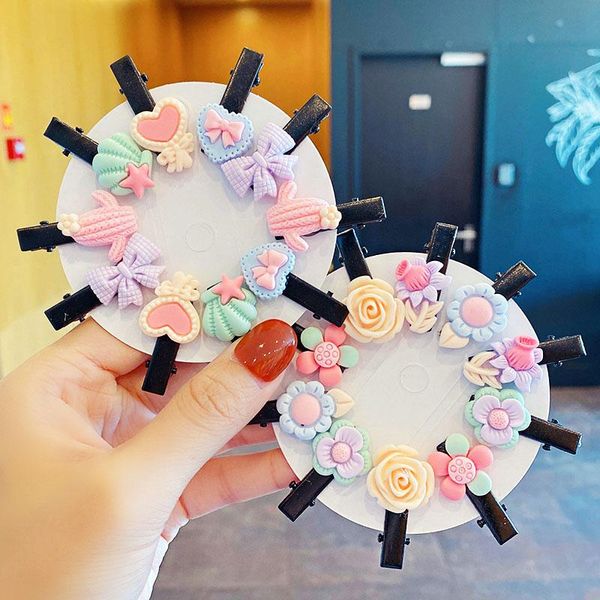 hair accessories 10pcs/set girls cute colorful cartoon flower hairpins children lovely side bb clips barrettes fashion, Slivery;white
hair accessories 10pcs/set girls cute colorful cartoon flower hairpins children lovely side bb clips barrettes fashion, Slivery;white
