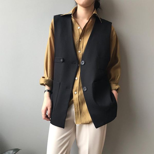 women's vests fy001, Black;white
women's vests fy001, Black;white