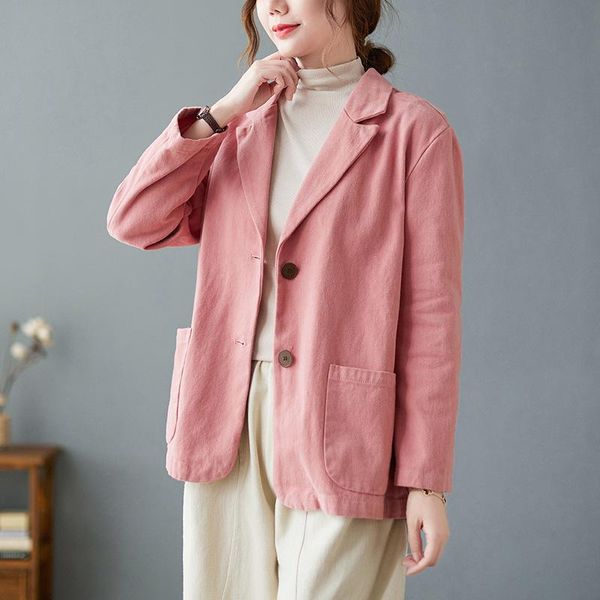 women's suits & blazers 2021 spring autumn classic retro literary style casual corduroy turn-down collar single breasted, White;black
women's suits & blazers 2021 spring autumn classic retro literary style casual corduroy turn-down collar single breasted, White;black