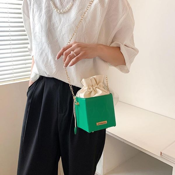 evening bags pu leather drawstring square box shoulder crossbody messenger bag casual ladies chain pure color women drop
evening bags pu leather drawstring square box shoulder crossbody messenger bag casual ladies chain pure color women drop