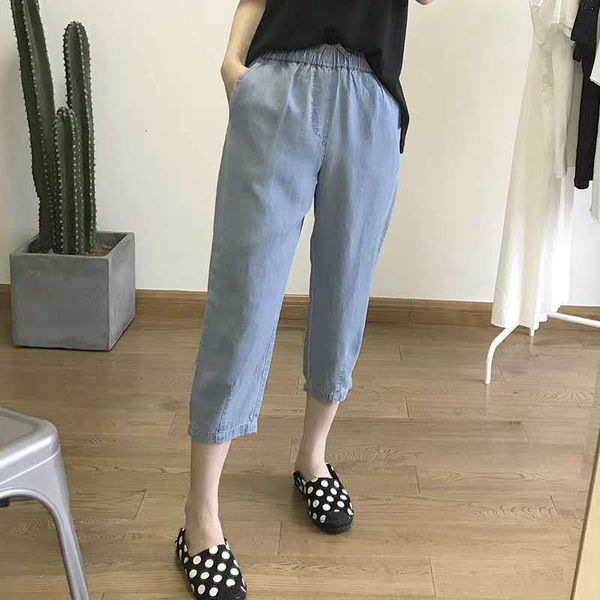 jean summer korea fashion women elastic waist casual denim calf-length pants plus size female loose vintage blue jeans s933 soil
jean summer korea fashion women elastic waist casual denim calf-length pants plus size female loose vintage blue jeans s933 soil