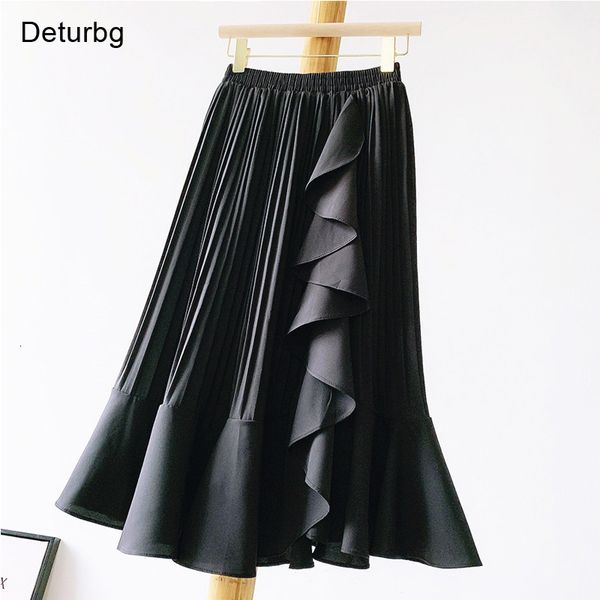 casual dresses women's fashion solid color midi mermaid skirt female pleated irregular design ruffled black a-line skirts 2021 sum, Black;gray
casual dresses women's fashion solid color midi mermaid skirt female pleated irregular design ruffled black a-line skirts 2021 sum, Black;gray