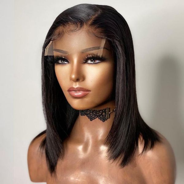 straight short bob wig lace front human hair wigs brazilian 4x4 closure frontal for black women fast, Black;brown
straight short bob wig lace front human hair wigs brazilian 4x4 closure frontal for black women fast, Black;brown