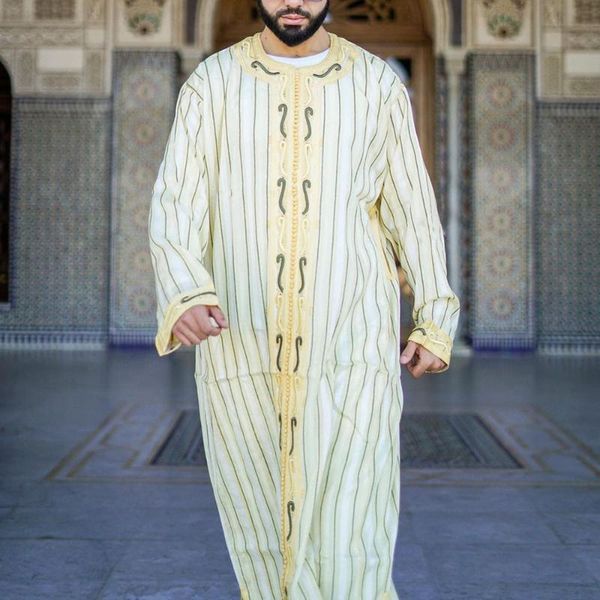 ethnic clothing islam abaya men's muslim dresses for men long 2021 o-neck color yellow patchwork fashion loose male dress summer, Red
ethnic clothing islam abaya men's muslim dresses for men long 2021 o-neck color yellow patchwork fashion loose male dress summer, Red