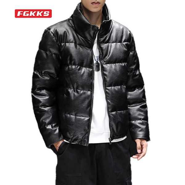men's down & parkas fgkks men winter padded jacket 2021 classic fashion solid color zipper trendy pocket warm stand-up collar, Black
men's down & parkas fgkks men winter padded jacket 2021 classic fashion solid color zipper trendy pocket warm stand-up collar, Black