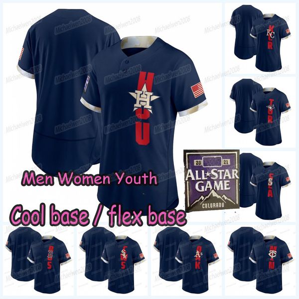 2021 all star game jersey navy blue 100% double stitched embroidery custom men women youth baseball jerseys, Blue;black
2021 all star game jersey navy blue 100% double stitched embroidery custom men women youth baseball jerseys, Blue;black
