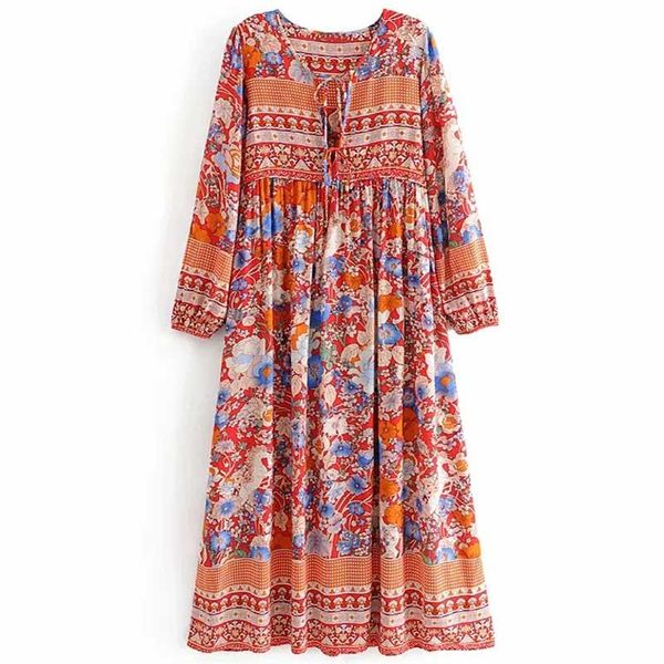 casual dresses boho floral print long sleeve dress women plus size v-neck tassle bohemian rayon fall 2021 autumn party wear, Black;gray
casual dresses boho floral print long sleeve dress women plus size v-neck tassle bohemian rayon fall 2021 autumn party wear, Black;gray
