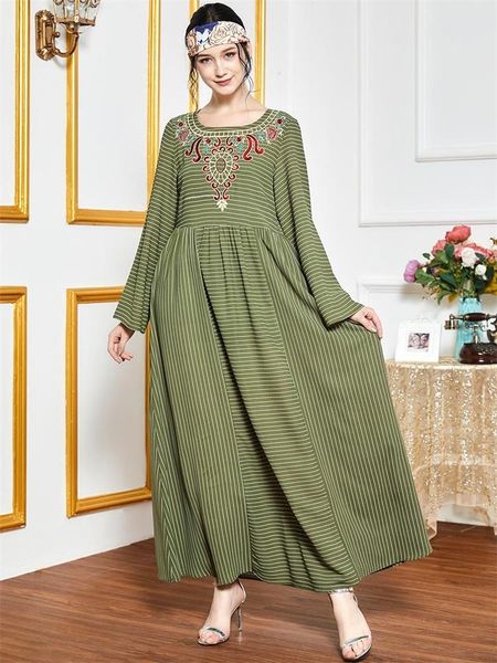 casual dresses siskakia striped patchwork embroidery maxi dress modest ethnic long sleeve turkey arabic autumn 2021 empire swing, Black;gray
casual dresses siskakia striped patchwork embroidery maxi dress modest ethnic long sleeve turkey arabic autumn 2021 empire swing, Black;gray