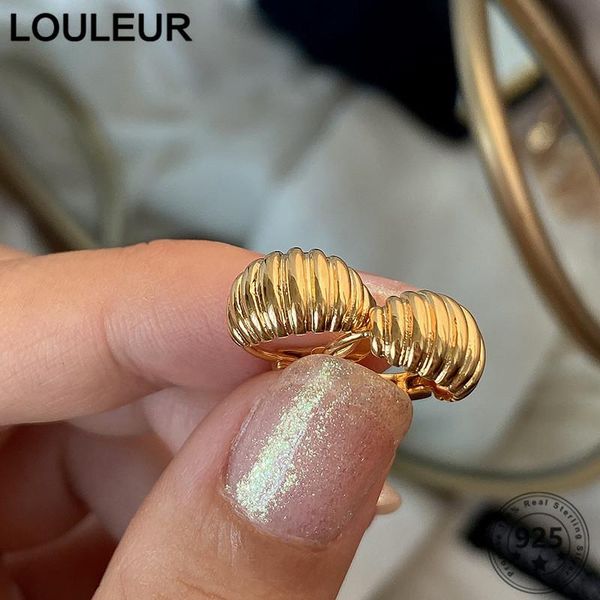 hoop & huggie louleur french 925 sterling silver earrings golden croissants for women personality fashion jewelry, Golden;silver
hoop & huggie louleur french 925 sterling silver earrings golden croissants for women personality fashion jewelry, Golden;silver