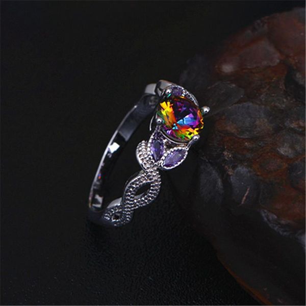 wedding rings fashionable woman silver ring classic exquisite tree vine inlaid colorful zircon temperament female hand jewelry, Slivery;golden
wedding rings fashionable woman silver ring classic exquisite tree vine inlaid colorful zircon temperament female hand jewelry, Slivery;golden