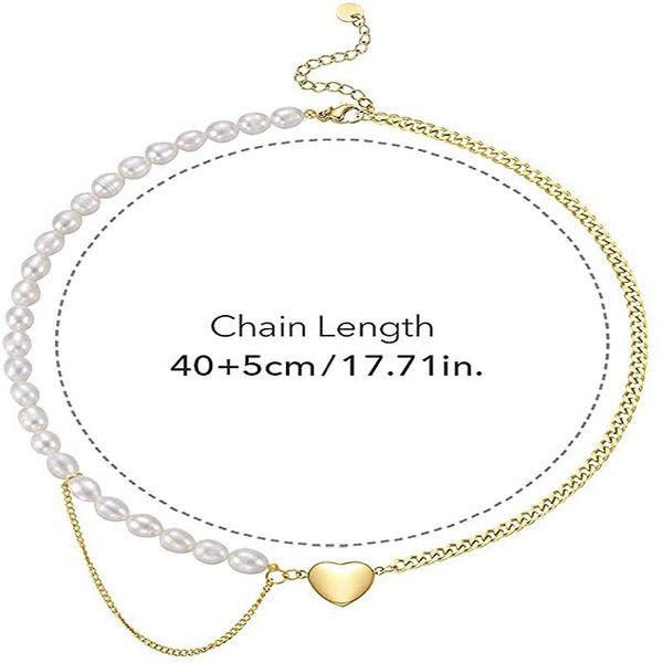 chains trendy dainty pearl and bead link combination chain women necklaces gold aesthetic charm stainless steel jewelry luxury gifts, Silver
chains trendy dainty pearl and bead link combination chain women necklaces gold aesthetic charm stainless steel jewelry luxury gifts, Silver