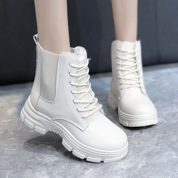 dress shoes winter women boots plush round toe 4cm heel slip on lace up ankle for woman black femmes bottes 35-40 wan0
dress shoes winter women boots plush round toe 4cm heel slip on lace up ankle for woman black femmes bottes 35-40 wan0
