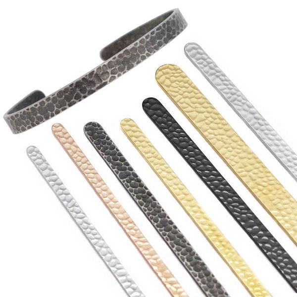 handmade straight hammered blank 304 stainless steel cuff bangle 4 size plain bracelet jewelry making accessories, Golden;silver
handmade straight hammered blank 304 stainless steel cuff bangle 4 size plain bracelet jewelry making accessories, Golden;silver