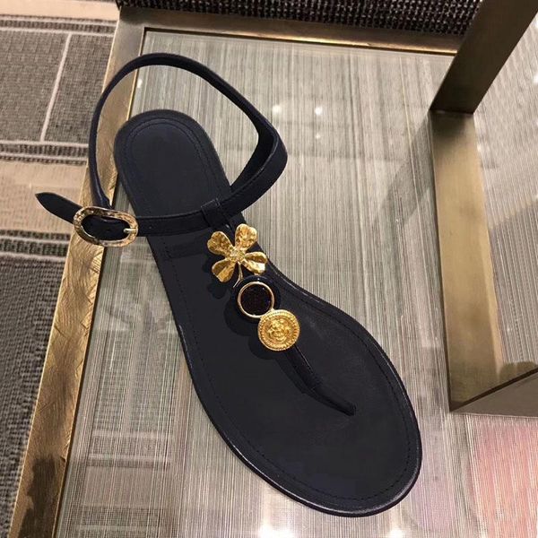 sandals 2021 summer black small clover buckle flat for outer wear beach flip-flops women's fashionable candy color
sandals 2021 summer black small clover buckle flat for outer wear beach flip-flops women's fashionable candy color