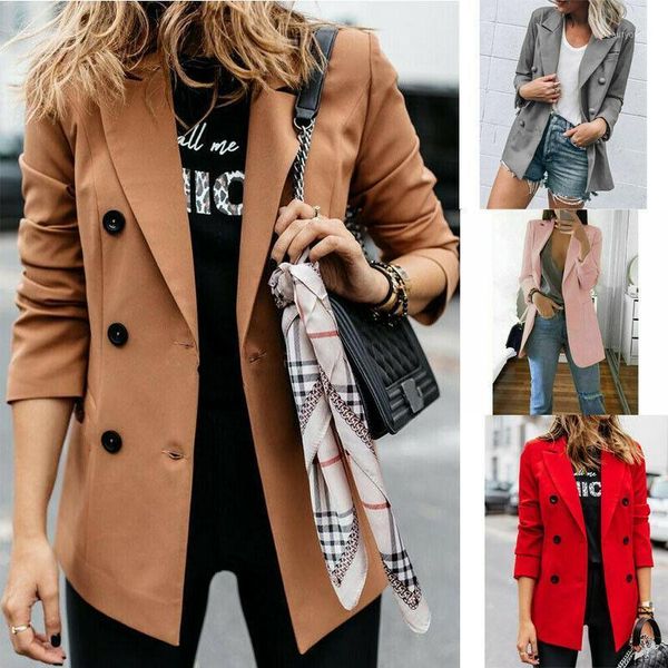 women's suits & blazers long collar blazer slim coat casual cardigan outwear button solid sleeve spring autumn daily 2021, White;black
women's suits & blazers long collar blazer slim coat casual cardigan outwear button solid sleeve spring autumn daily 2021, White;black