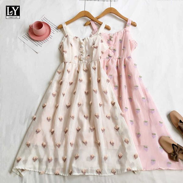 ly varey lin summer women sweet v-neck floral high waist gauze dresses casual sleeveless a-line office lady slip 210526, Black;gray
ly varey lin summer women sweet v-neck floral high waist gauze dresses casual sleeveless a-line office lady slip 210526, Black;gray