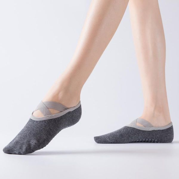 sports socks 4 pair women yoga anti-skid particles cross solid color dancing pilates comfortable cotton calcetines mujer, Black
sports socks 4 pair women yoga anti-skid particles cross solid color dancing pilates comfortable cotton calcetines mujer, Black