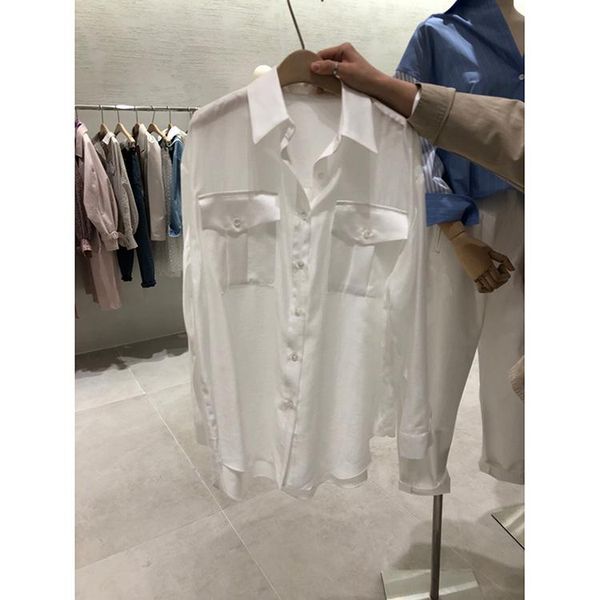 women's blouses & shirts bh03865 fashion 2021 runway luxury european design party style clothing, White
women's blouses & shirts bh03865 fashion 2021 runway luxury european design party style clothing, White